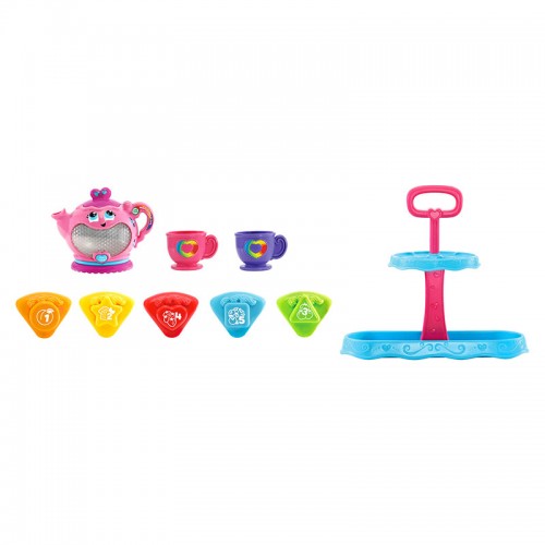 LEAPFROG New Musical Rainbow Tea Party (With Cake Stand)